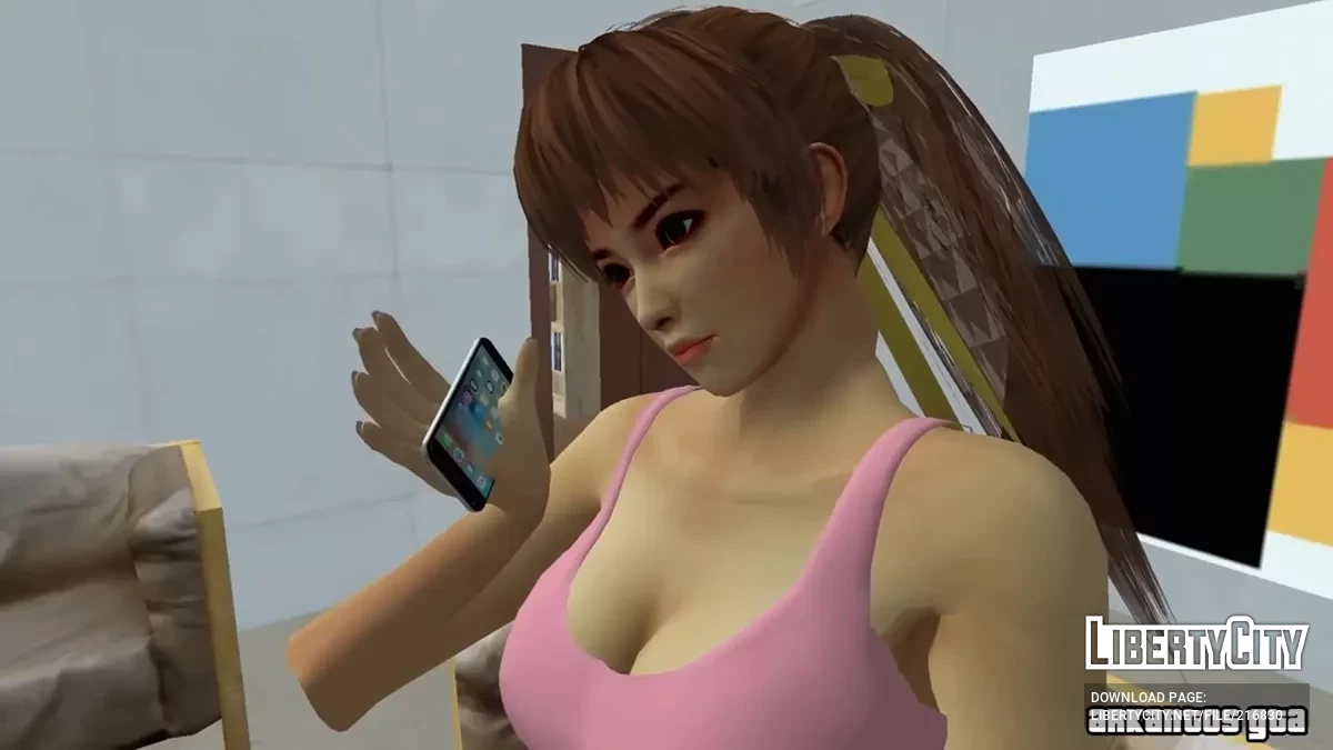 Касуми в спортивном костюме Dead or Alive Xtreme Venus Vacation (DOAXVV) / GTA San Andreas