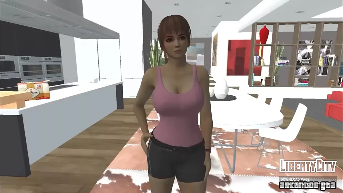 Касуми в спортивном костюме Dead or Alive Xtreme Venus Vacation (DOAXVV) / GTA San Andreas
