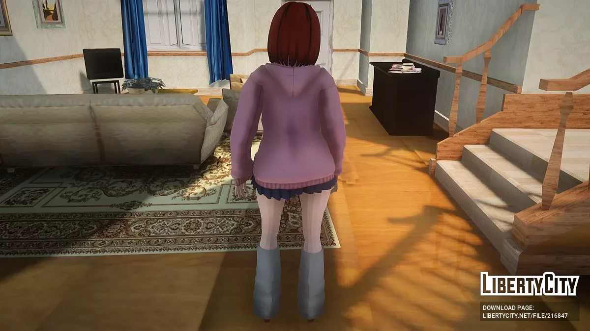 Момо Аясэ из Дандадан / GTA San Andreas