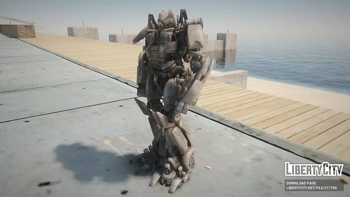 Optimus Prime Evasion Mode / GTA San Andreas