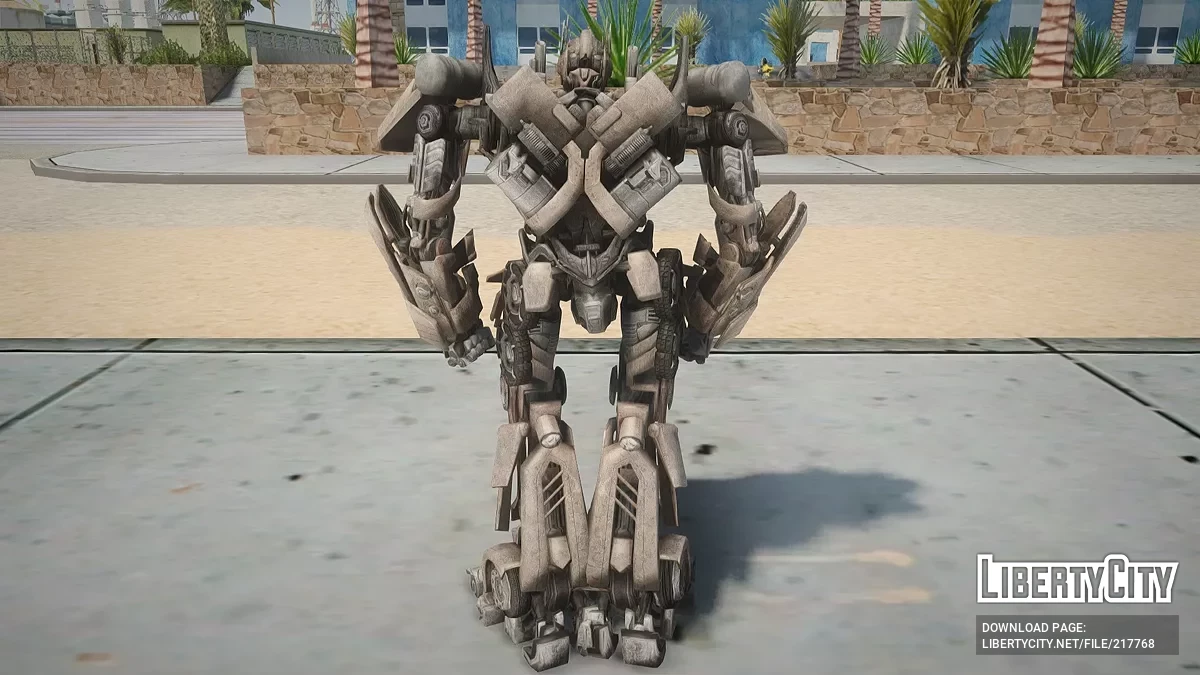 Optimus Prime Evasion Mode / GTA San Andreas