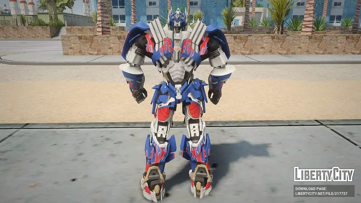 Optimus Prime Knight / GTA San Andreas