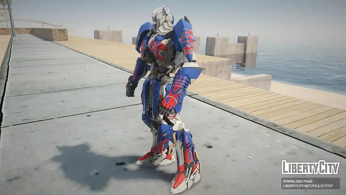 Optimus Prime Knight / GTA San Andreas