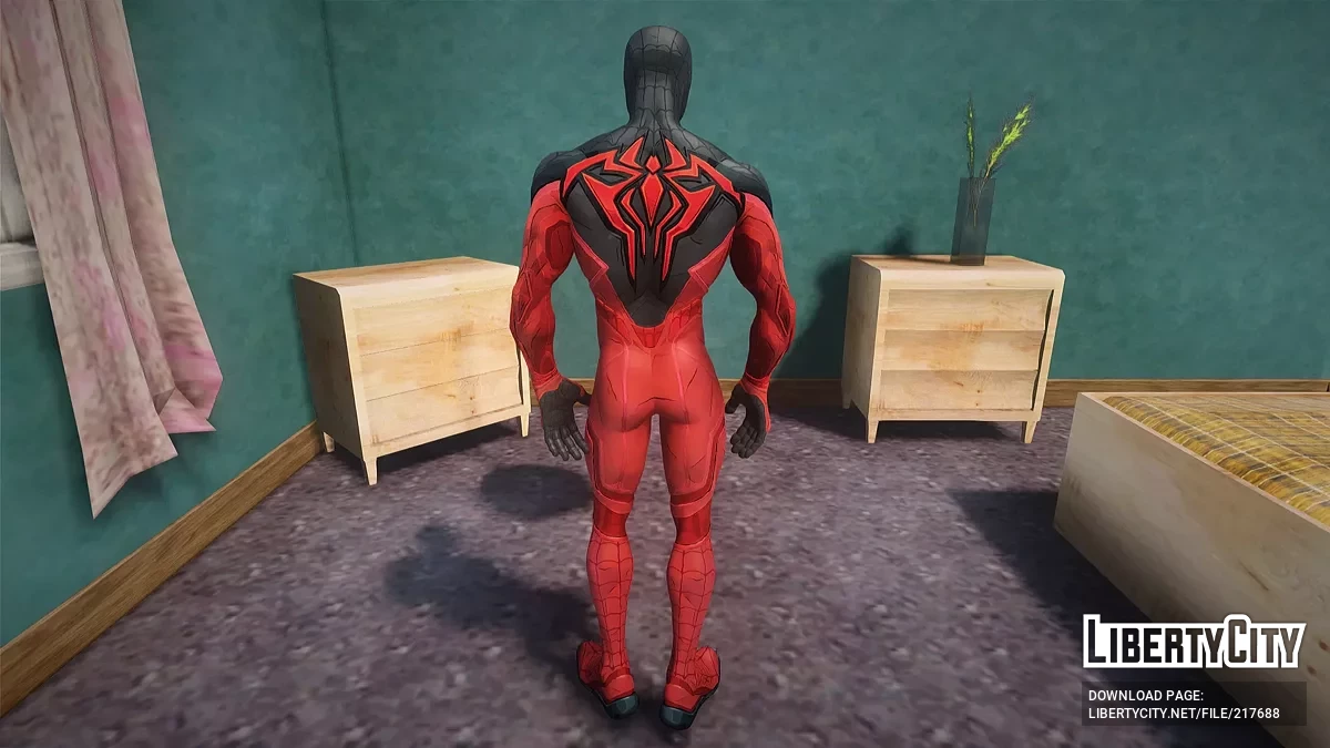 Scarlet Spider из Marvel Rivals / GTA San Andreas