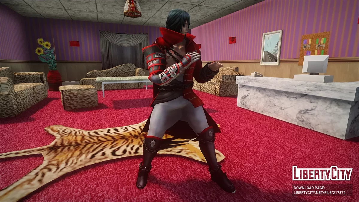 Зангецу из Bloodstained / GTA San Andreas