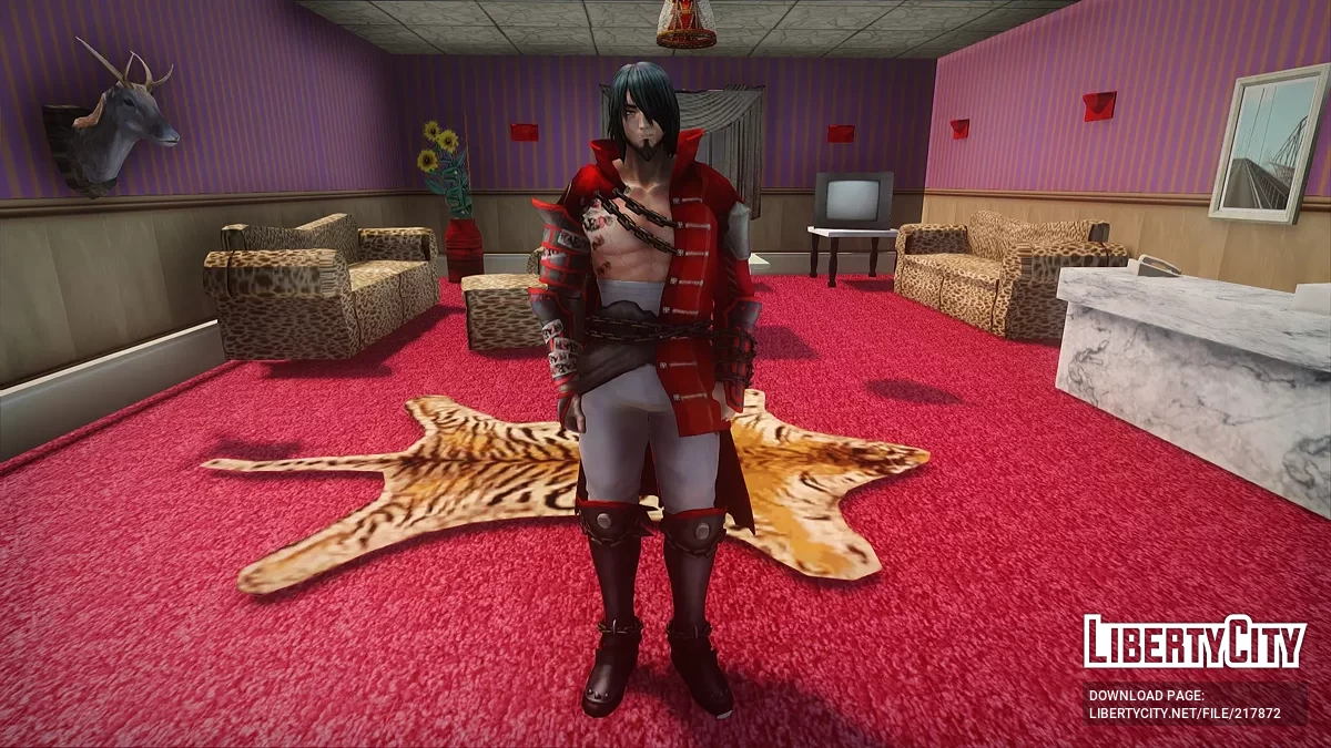 Зангецу из Bloodstained / GTA San Andreas
