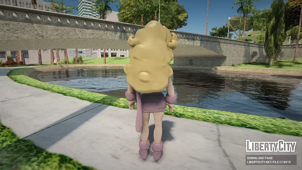 Ayla из Chrono Trigger / GTA San Andreas