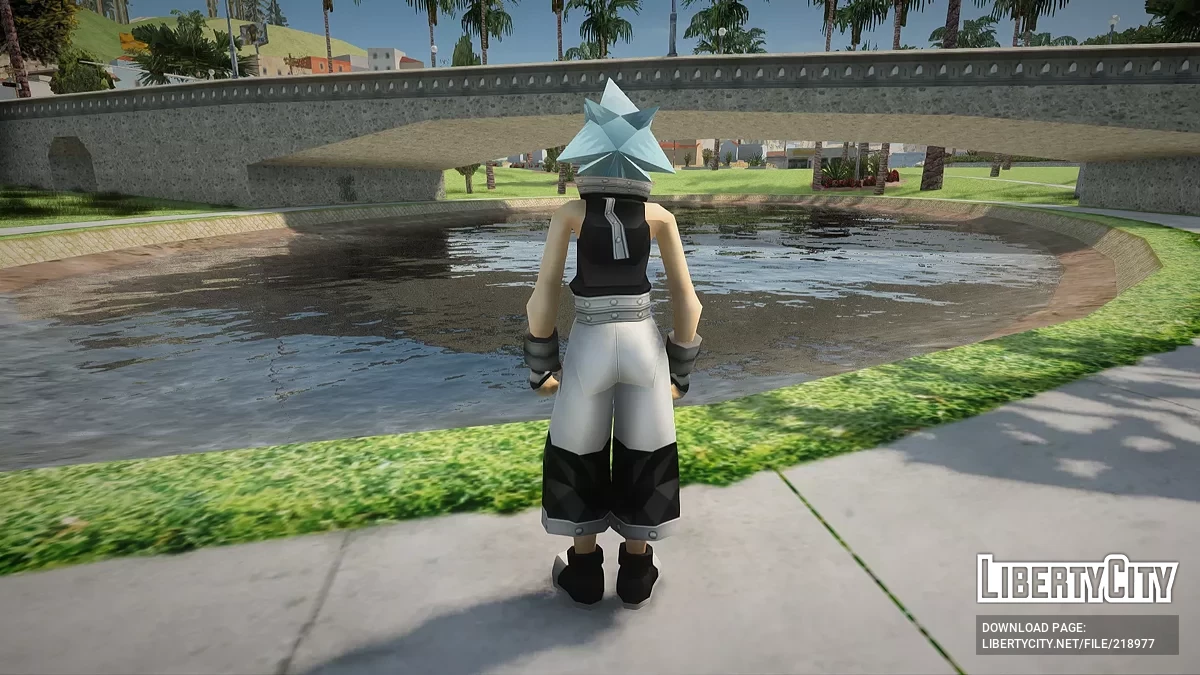 Black Star из Soul Eater / GTA San Andreas