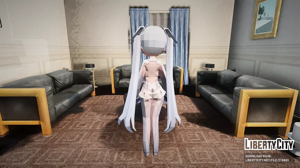Cinderella/Anachiro из Goddess of Victory: Nikke / GTA San Andreas