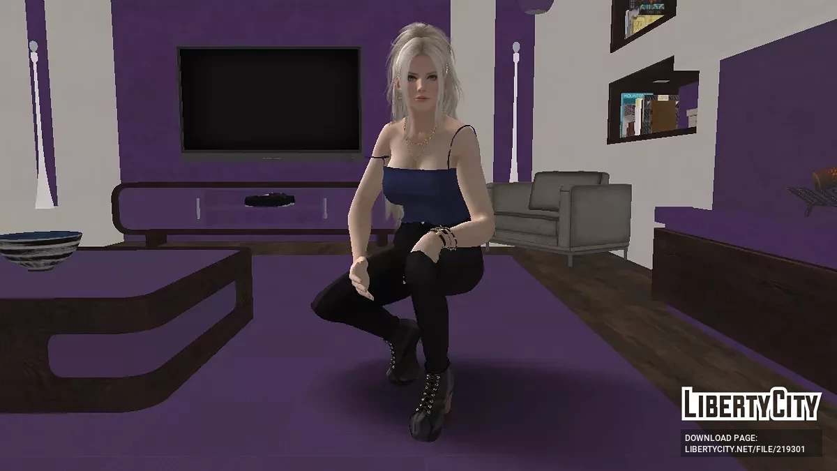 Кристи в джинсах / GTA San Andreas