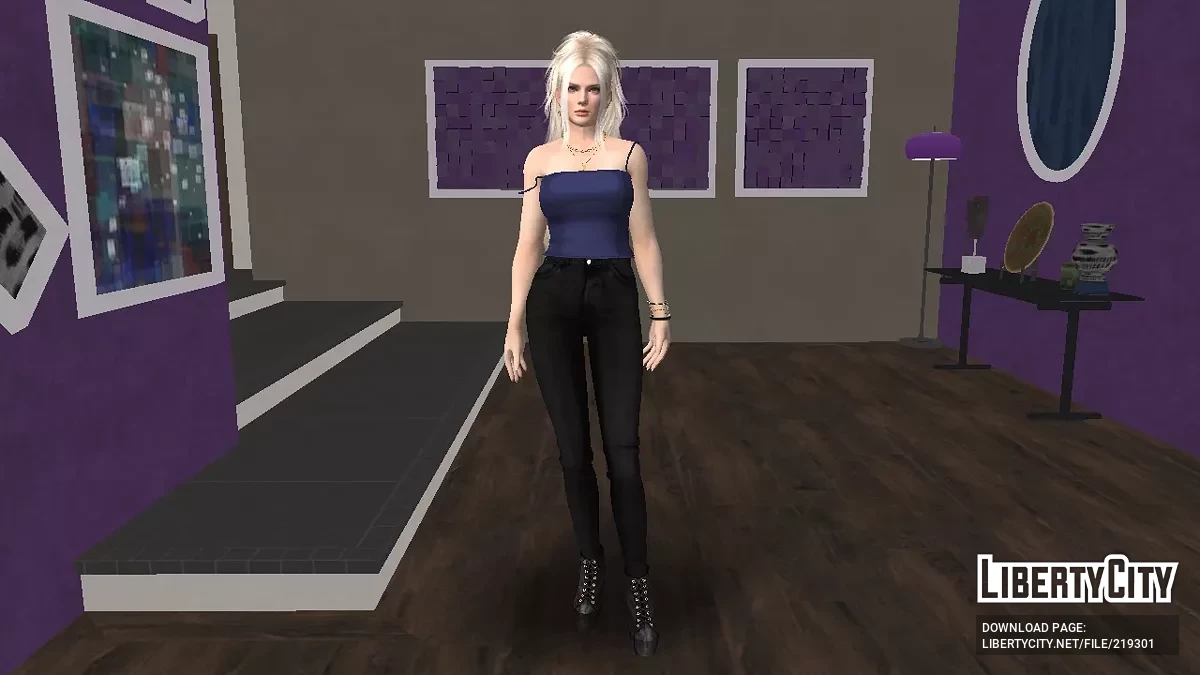 Кристи в джинсах / GTA San Andreas