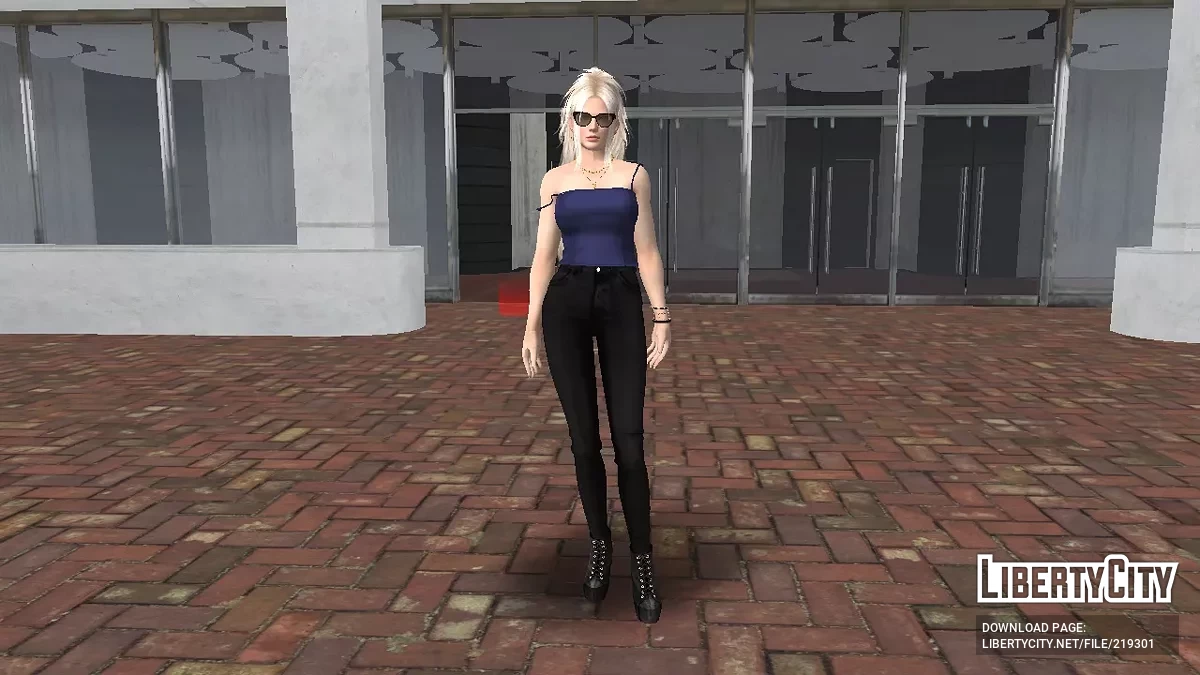 Кристи в джинсах / GTA San Andreas