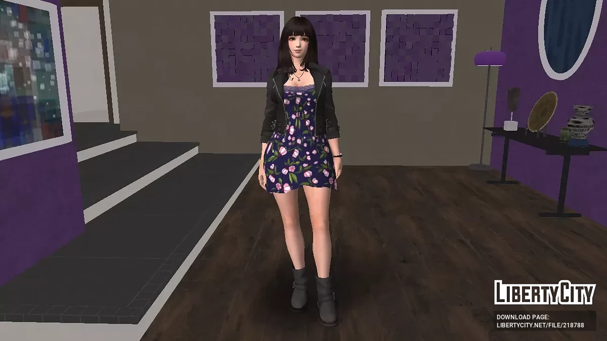 Наотора Ли в повседневной одежде / GTA San Andreas