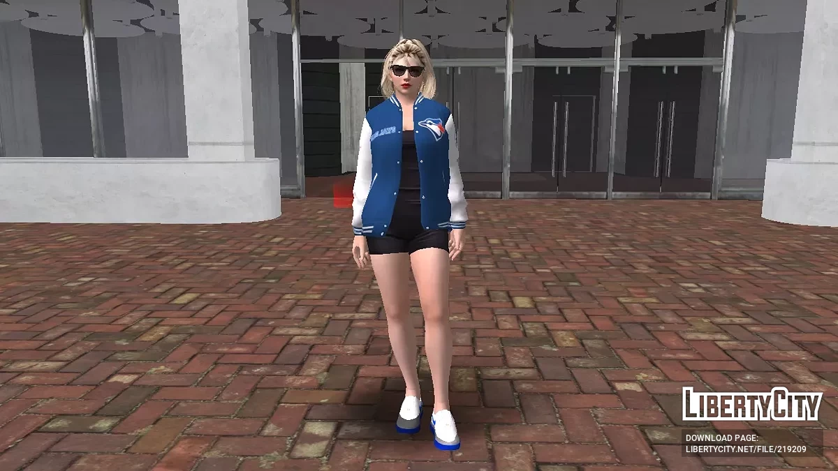 Рэйчел в спортивной униформе / GTA San Andreas