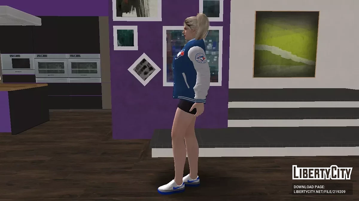 Рэйчел в спортивной униформе / GTA San Andreas