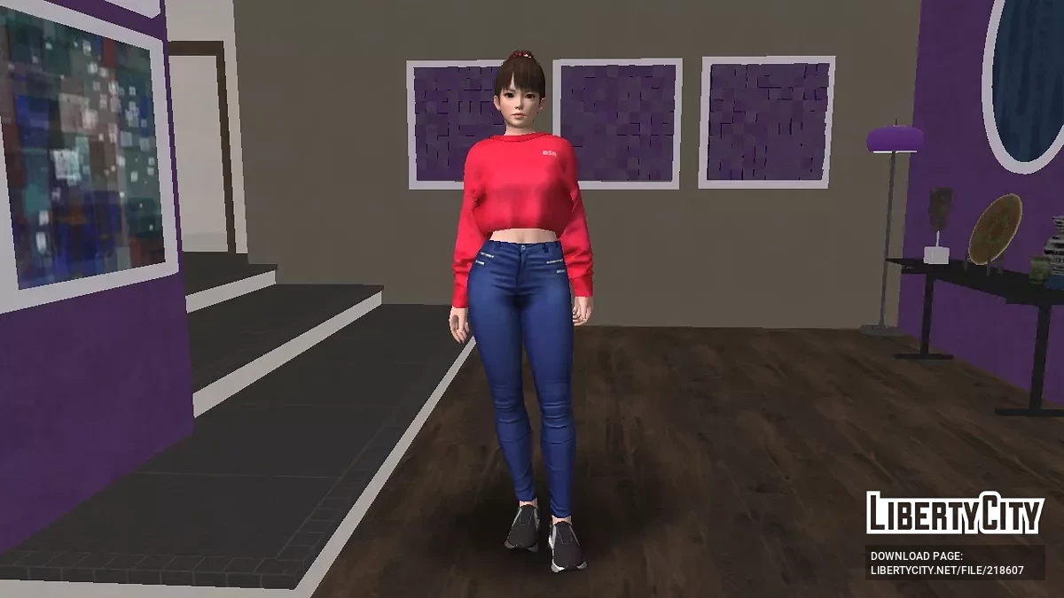 Лейфанг в повседневной одежде / GTA San Andreas