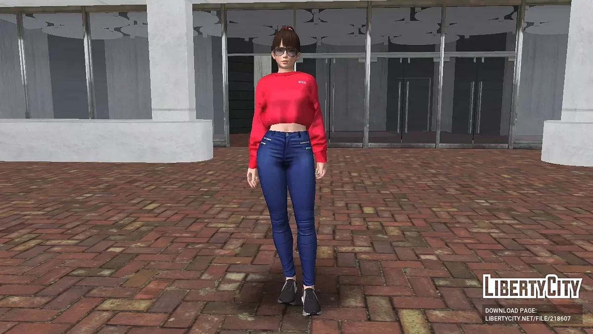 Лейфанг в повседневной одежде / GTA San Andreas
