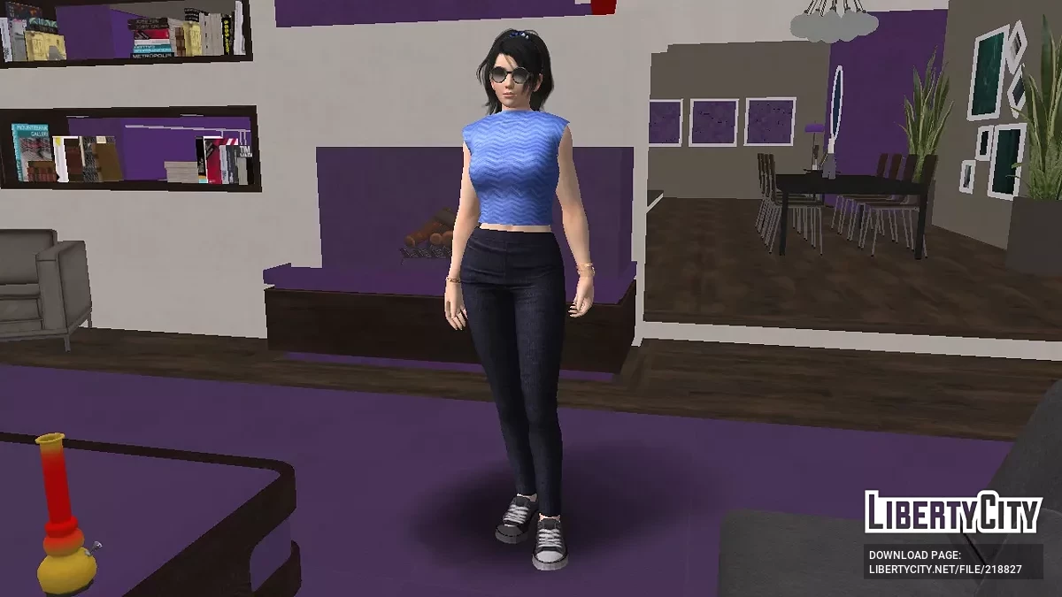 Момиджи в повседневной одежде (DOAXVV) / GTA San Andreas