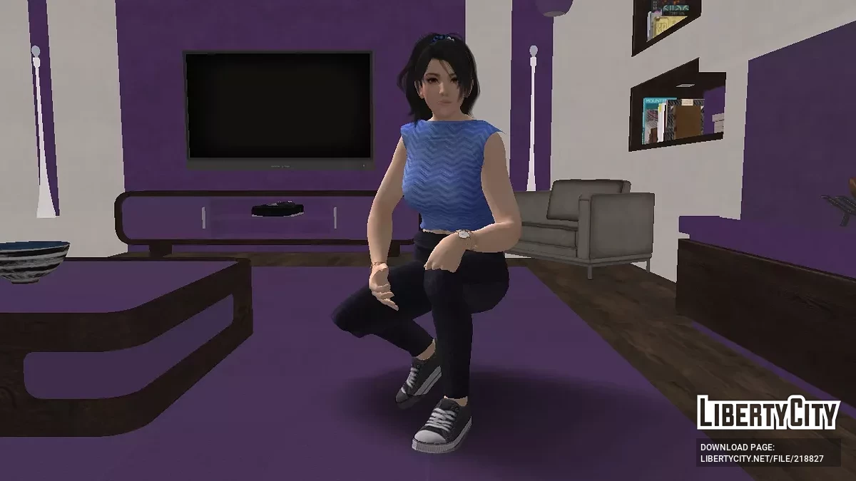 Момиджи в повседневной одежде (DOAXVV) / GTA San Andreas