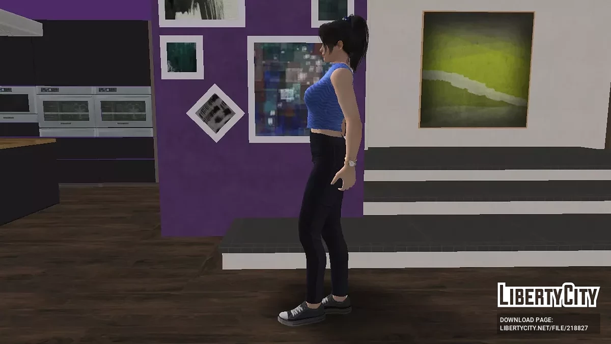 Момиджи в повседневной одежде (DOAXVV) / GTA San Andreas