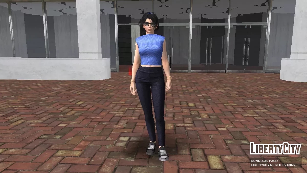 Момиджи в повседневной одежде (DOAXVV) / GTA San Andreas