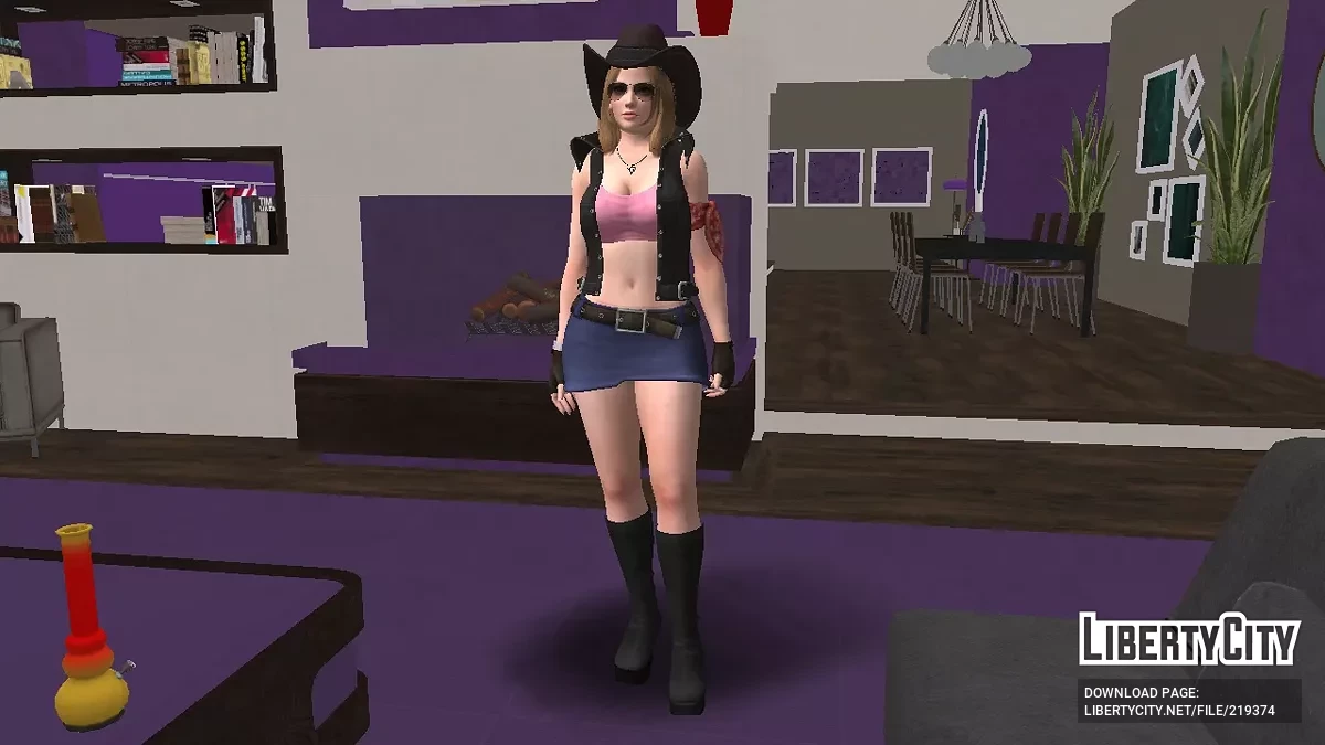 Tina Armstrong - Country Vest Suit (DOAXVV) / GTA San Andreas