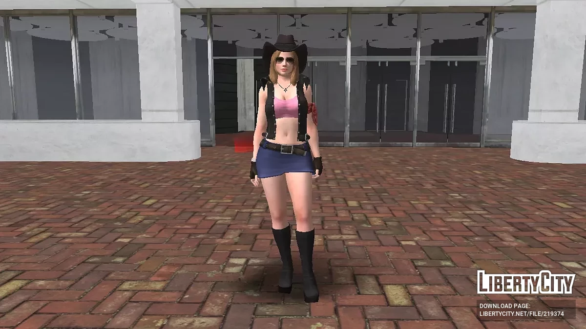 Tina Armstrong - Country Vest Suit (DOAXVV) / GTA San Andreas