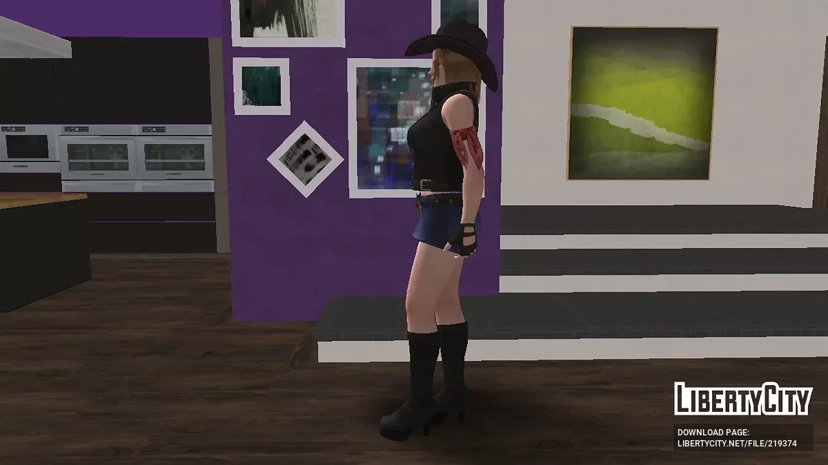 Tina Armstrong - Country Vest Suit (DOAXVV) / GTA San Andreas