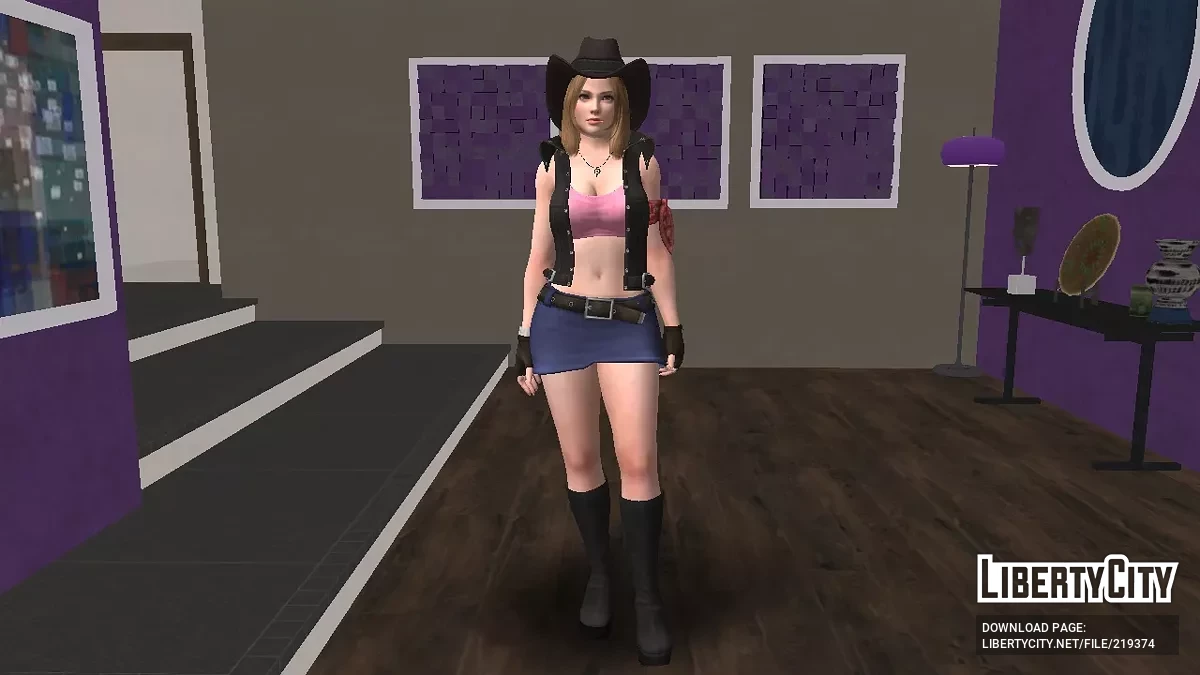 Tina Armstrong - Country Vest Suit (DOAXVV) / GTA San Andreas
