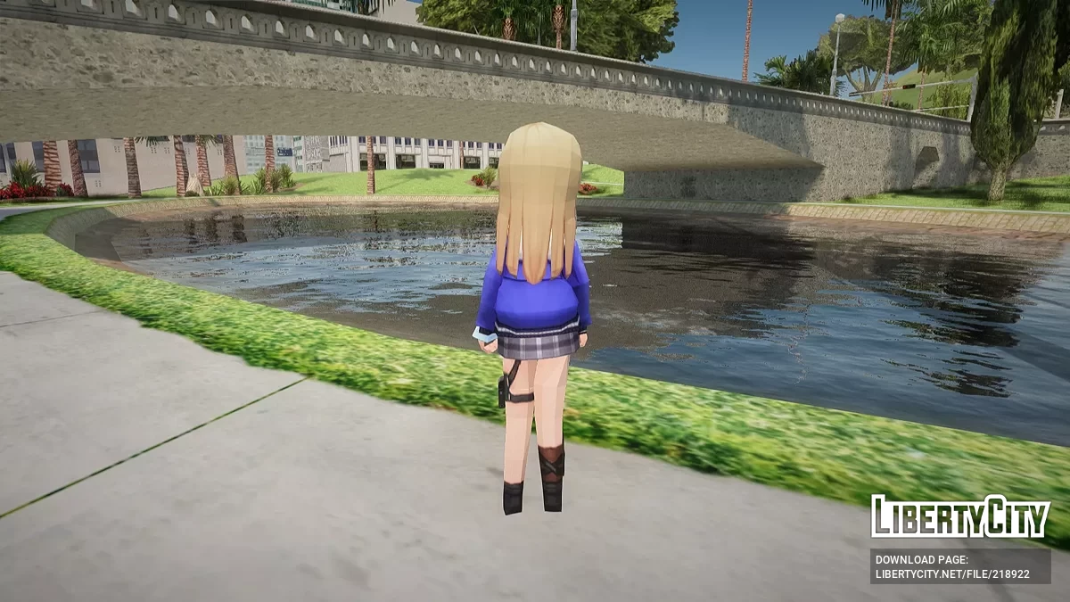 Ein из Goddess of Victory: Nikke / GTA San Andreas