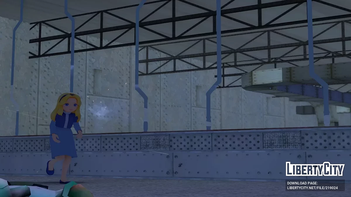 Мария Роботник из Sonic x Shadow Generations / GTA San Andreas