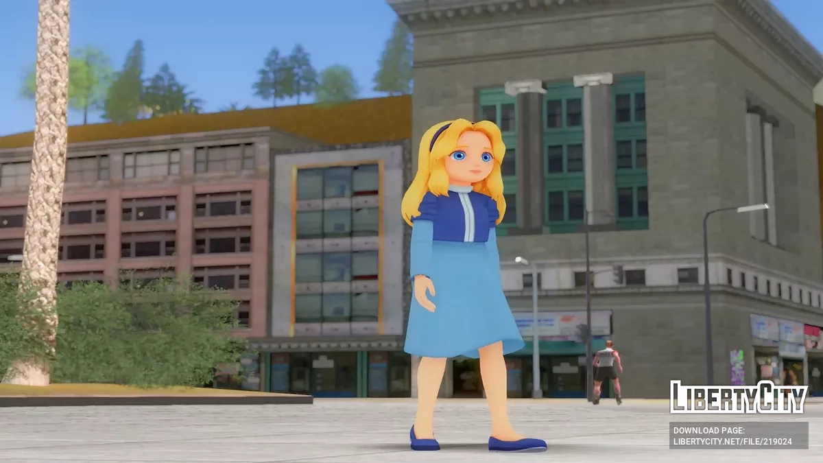 Мария Роботник из Sonic x Shadow Generations / GTA San Andreas