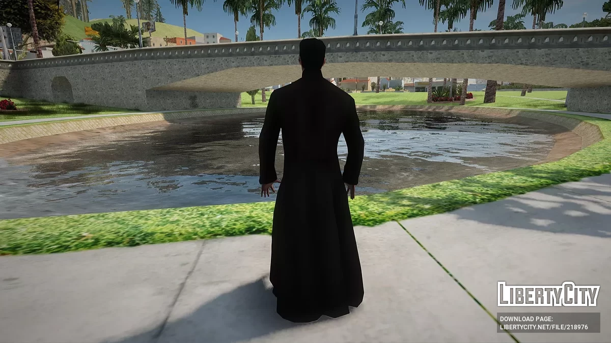 Neo из Matrix Reloaded / GTA San Andreas