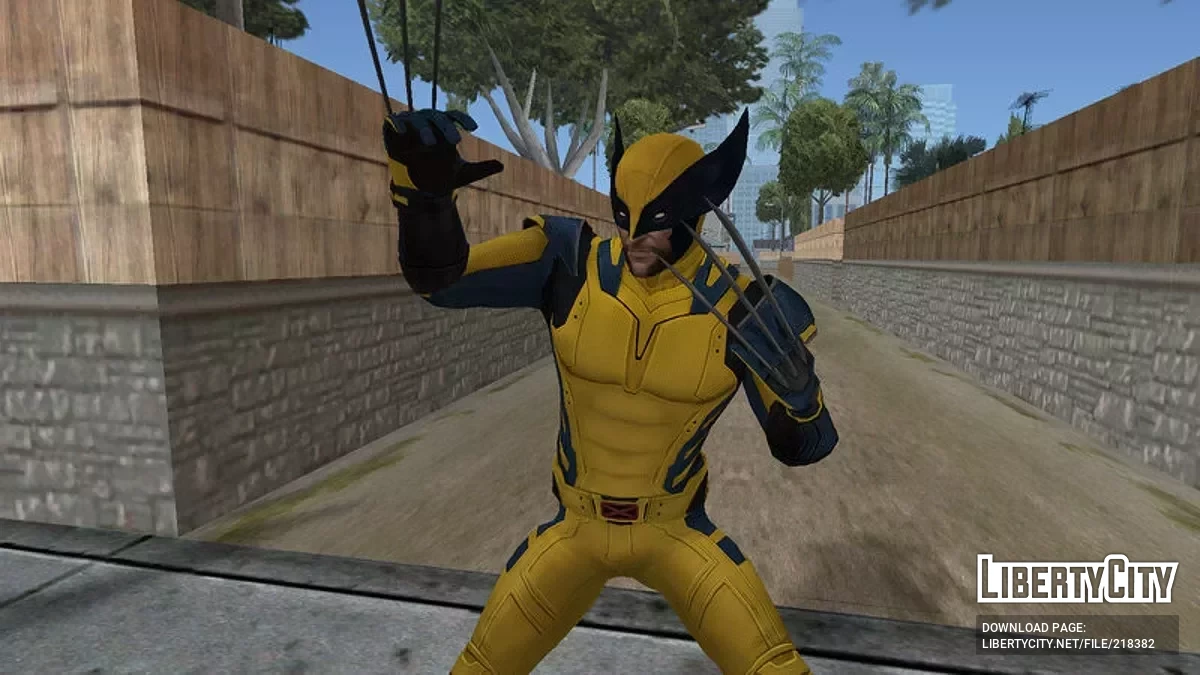Росомаха из Marvel: Future Fight / GTA San Andreas