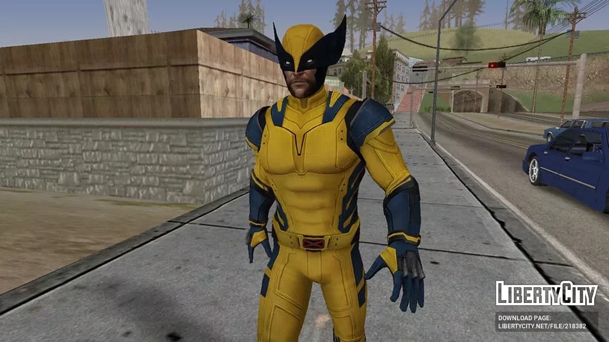 Росомаха из Marvel: Future Fight / GTA San Andreas