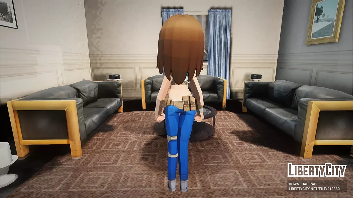 Румани из Goddess of Victory: Nikke / GTA San Andreas