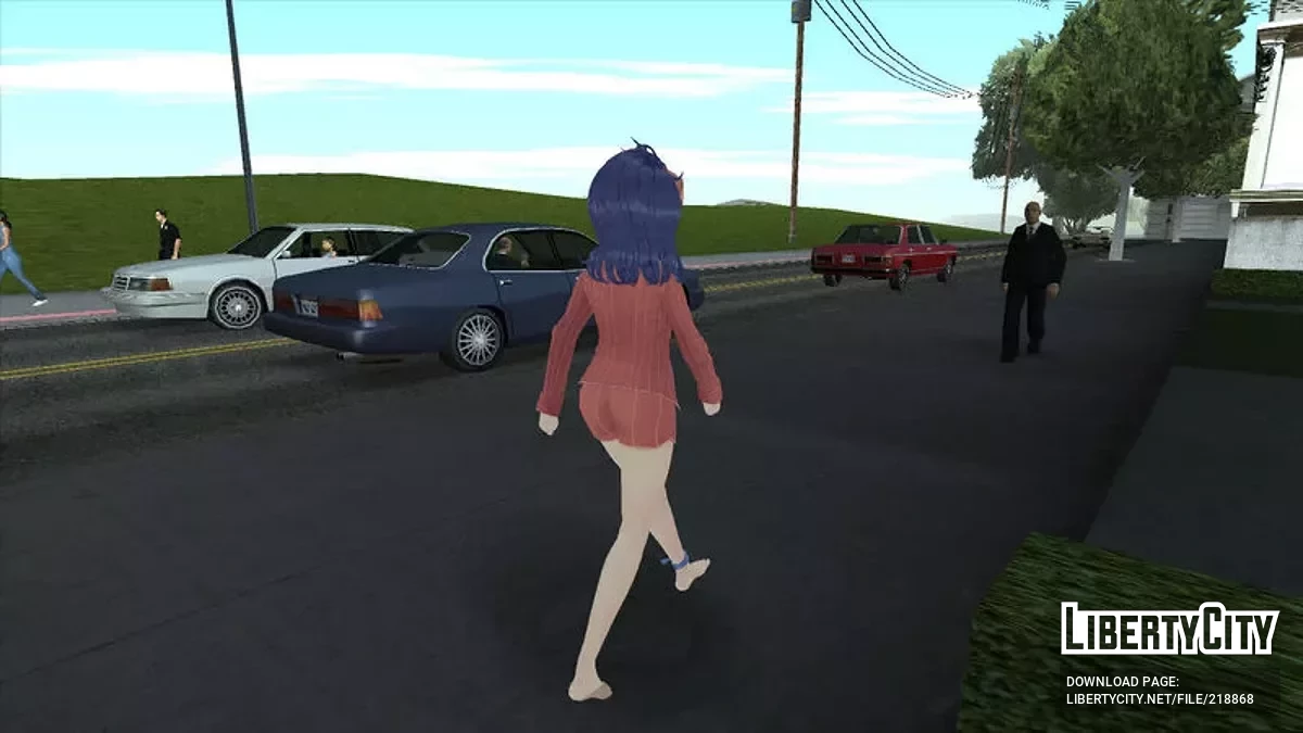 Сонная Мита из MiSide / GTA San Andreas