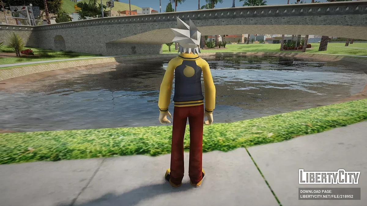 Soul Evans из Soul Eater / GTA San Andreas