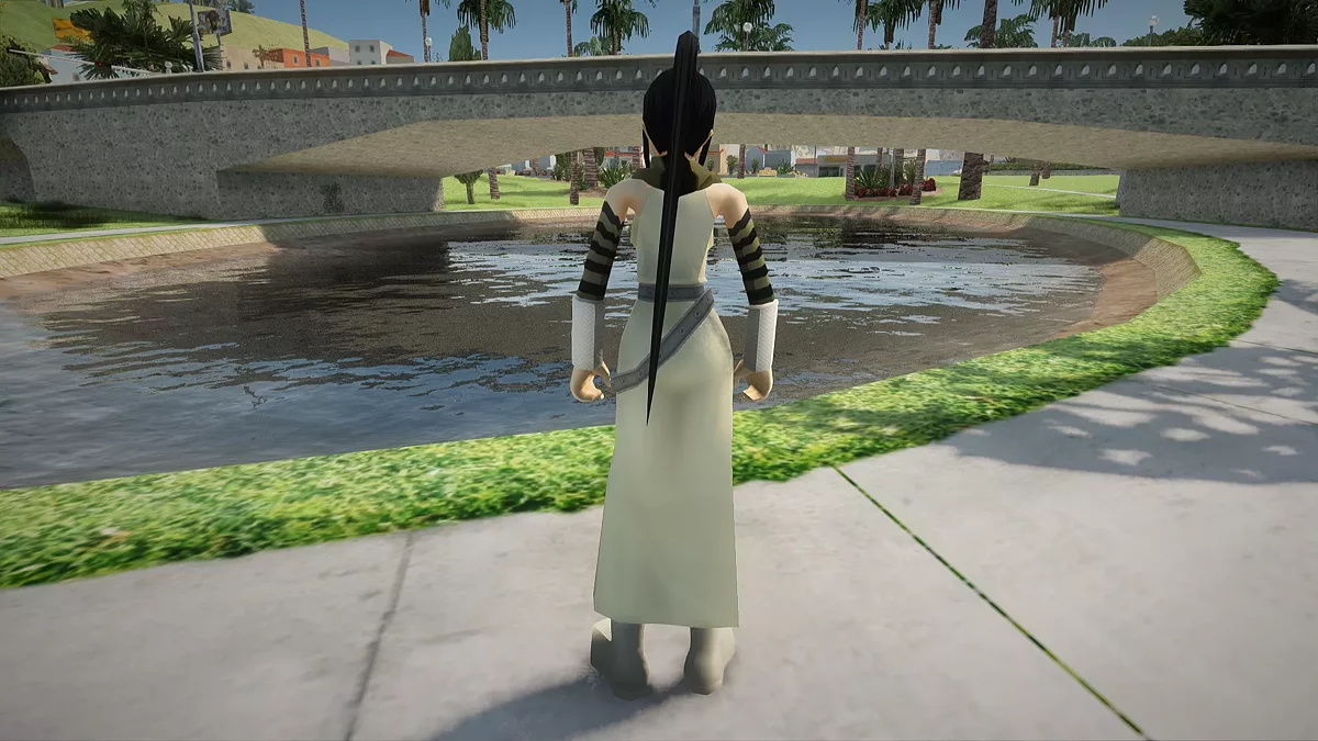 Tsubaki из Soul Eater / GTA San Andreas