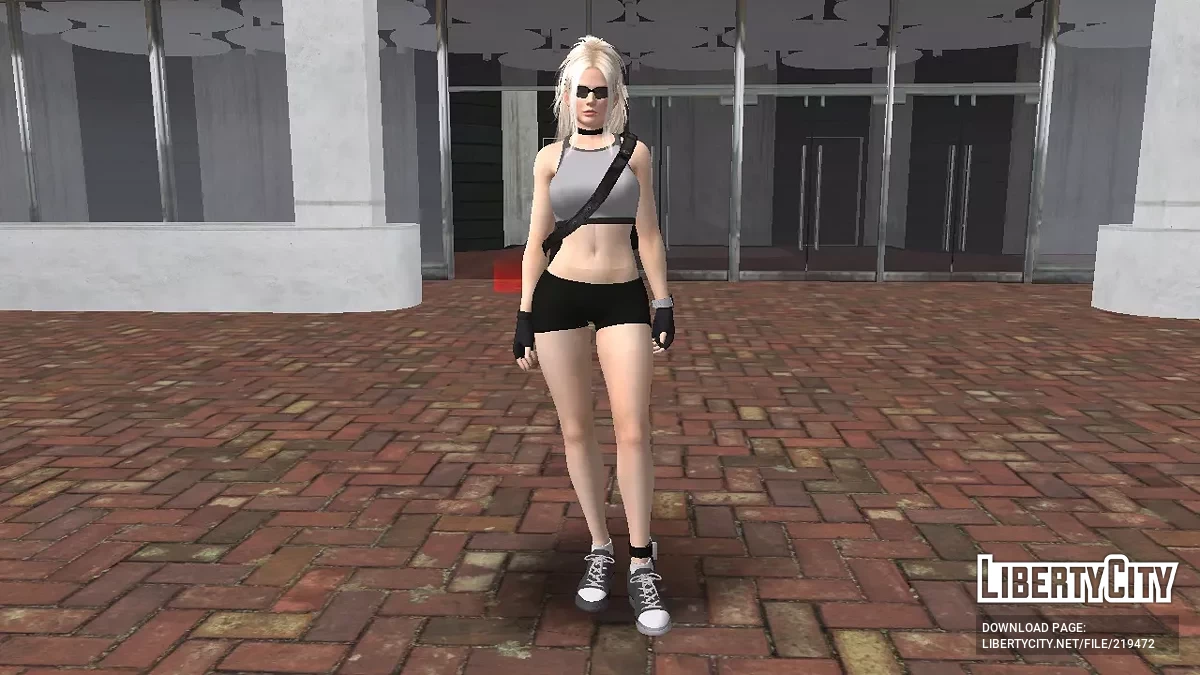 Кристи в тренировочном костюме / GTA San Andreas