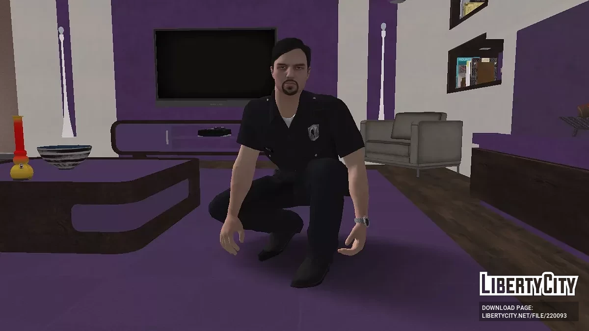 GTA Online Случайный скин полицейского (мужчина) / GTA San Andreas