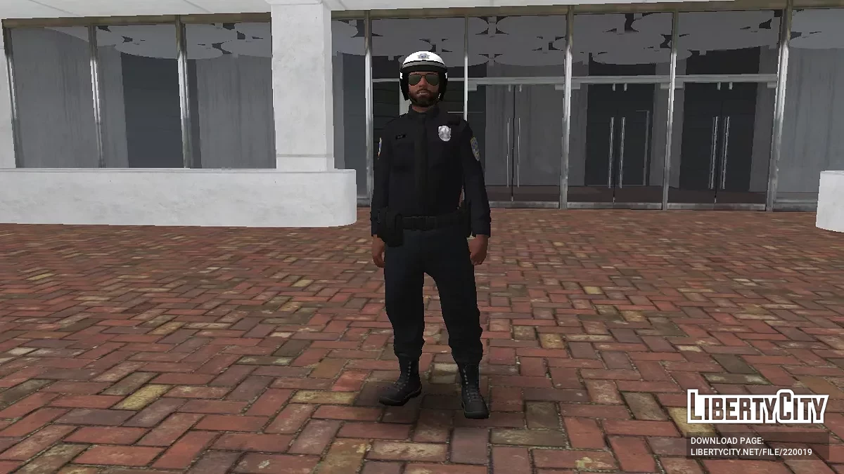 Офицер Полиции из SASP из GTA Online / GTA San Andreas