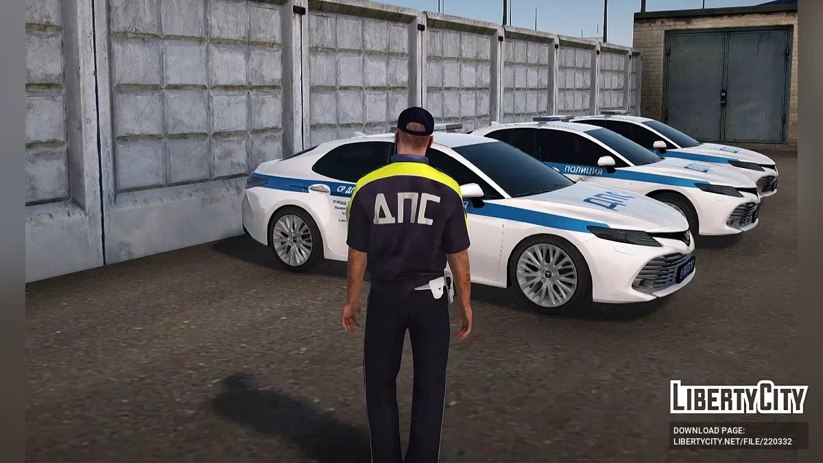 Инспектор ДПС ГИБДД нового образца (Лето) / GTA San Andreas