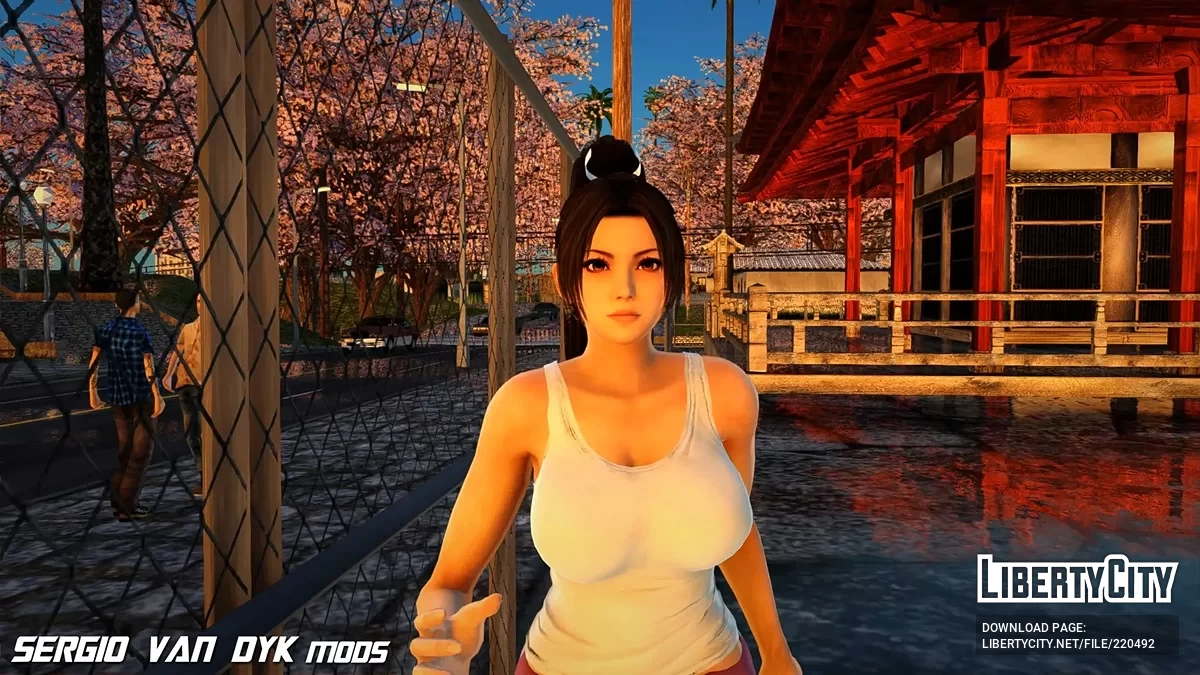 Мэй Ширануи в повседневной одежде (Street Fighter 6) / GTA San Andreas