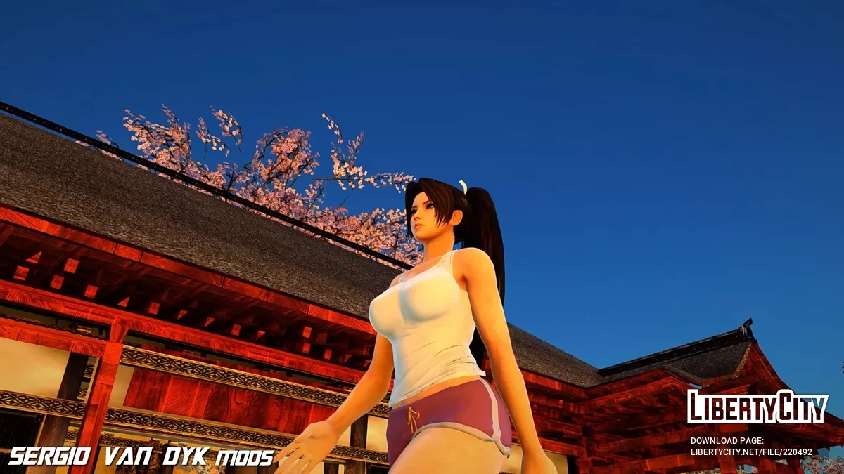 Мэй Ширануи в повседневной одежде (Street Fighter 6) / GTA San Andreas