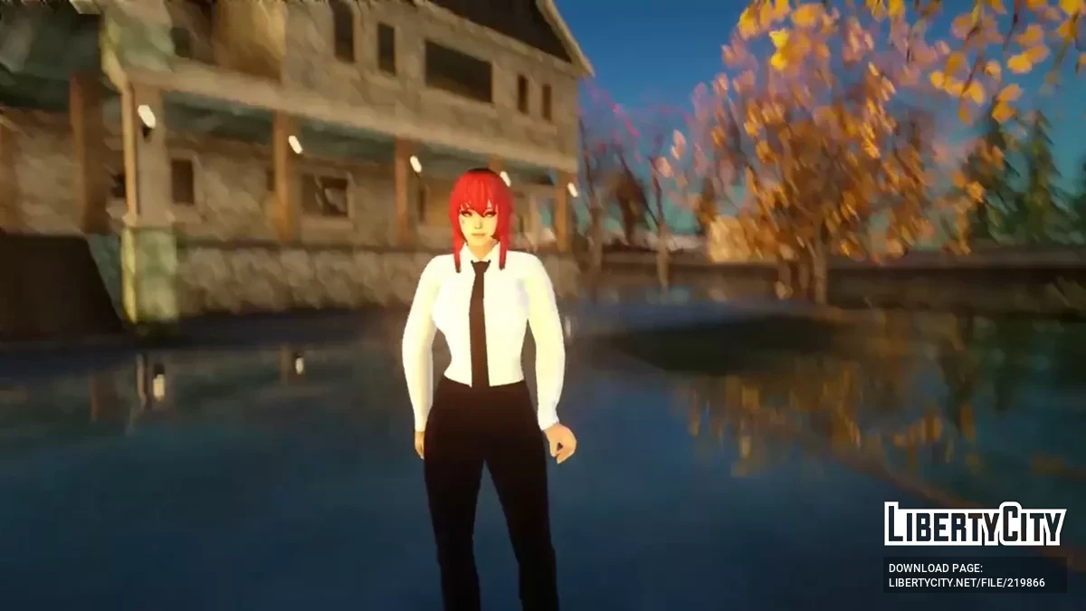 Макима из Человека Бензопилы / GTA San Andreas