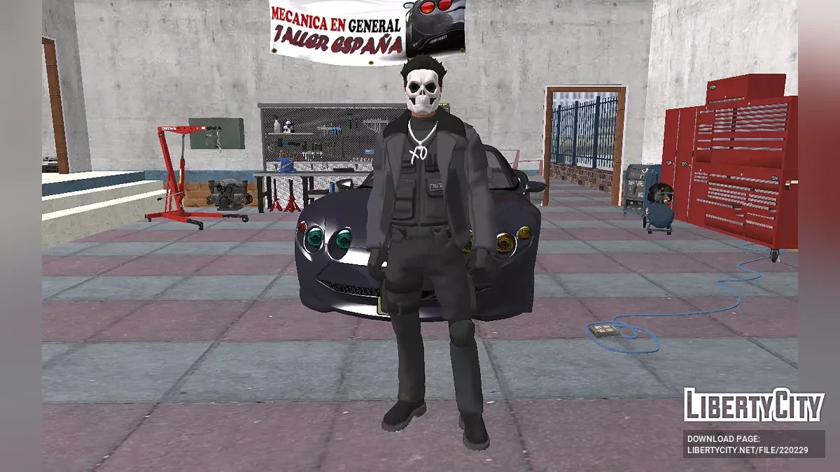 The Weeknd из Fortnite в тактическом костюме / GTA San Andreas