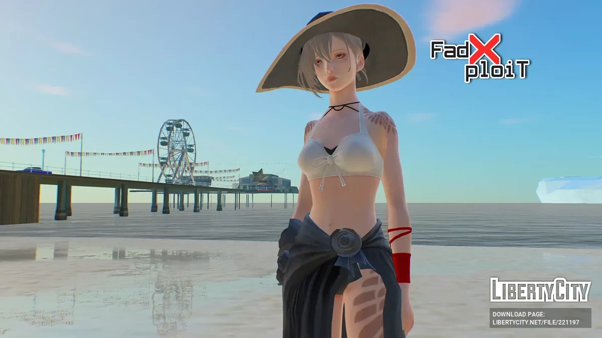 Акеха - Летний ассасин из NieR Reincarnation / GTA San Andreas