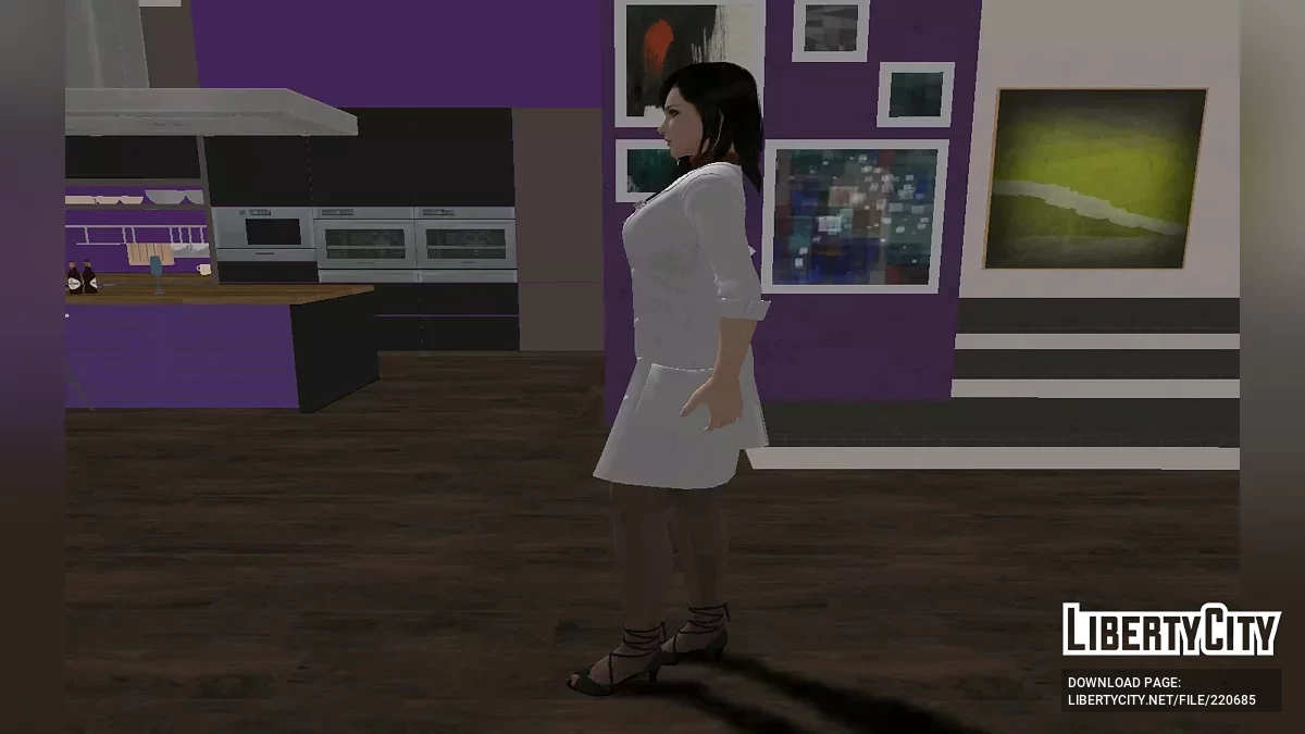 Тифа Локхарт из FVII - Медсестра Венеры / GTA San Andreas