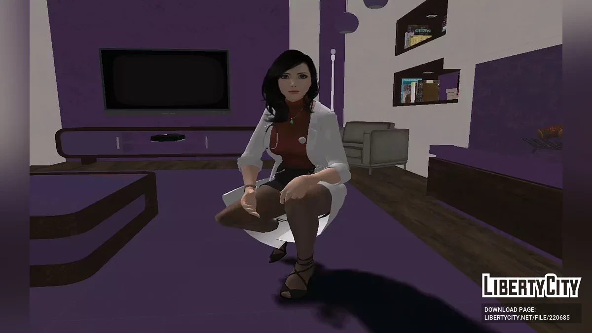 Тифа Локхарт из FVII - Медсестра Венеры / GTA San Andreas